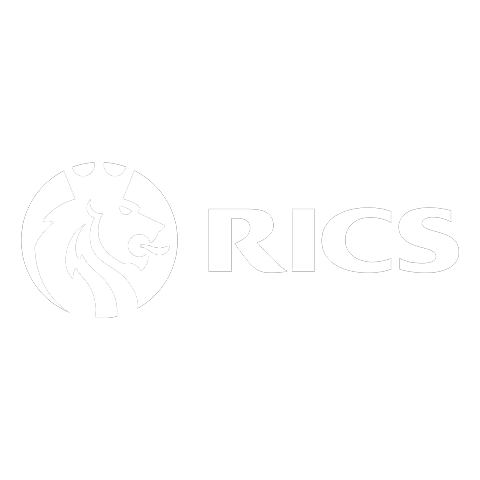 RICS logo white
