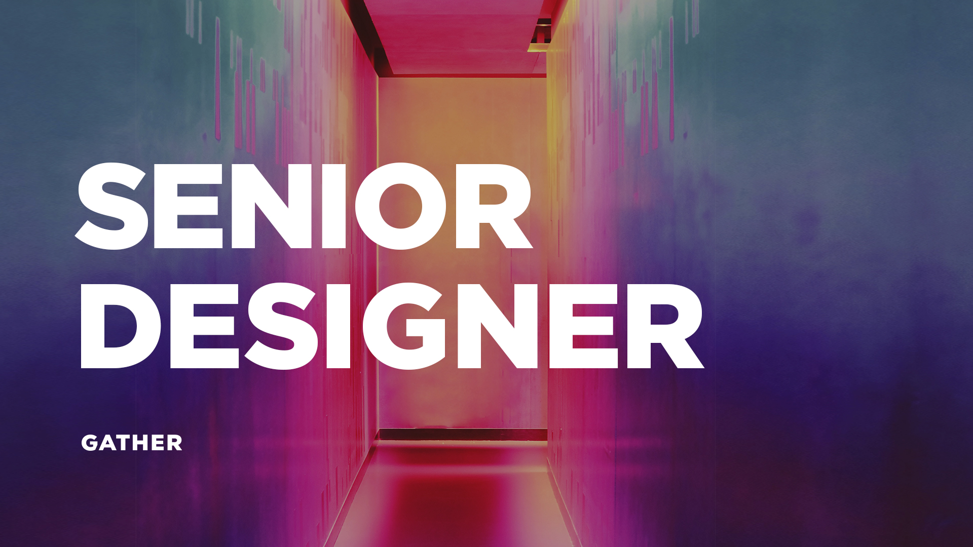 senior designer creative job vacancy