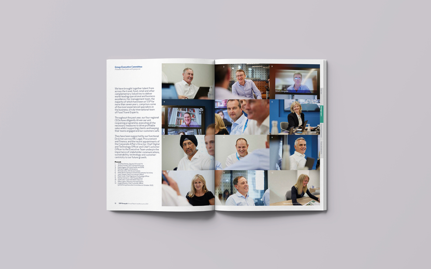 SSP Group plc annual report